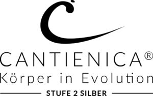 Cantienica - Körper in Evolution - Stufe 2 Silber. Logo ©